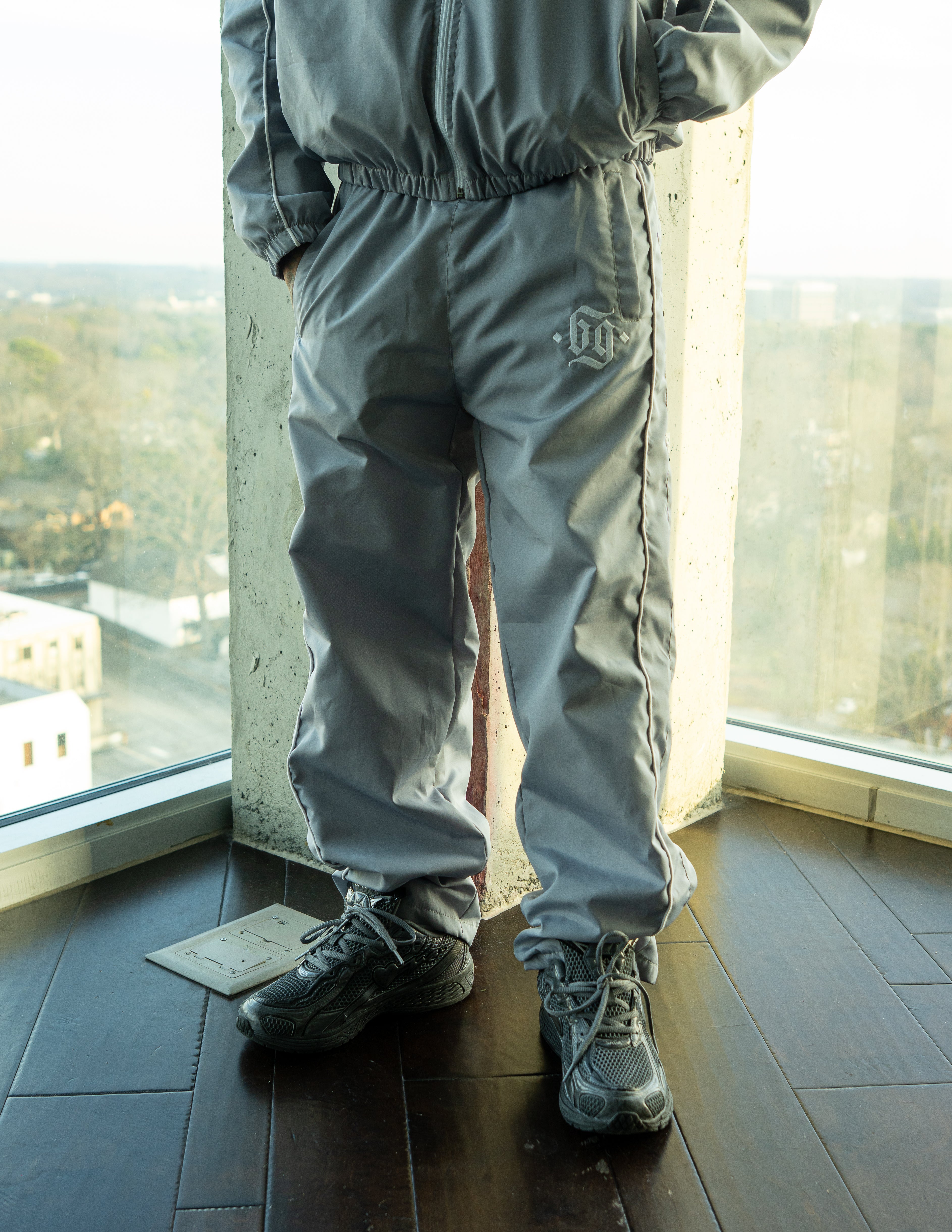 Windbreaker Set - Grey