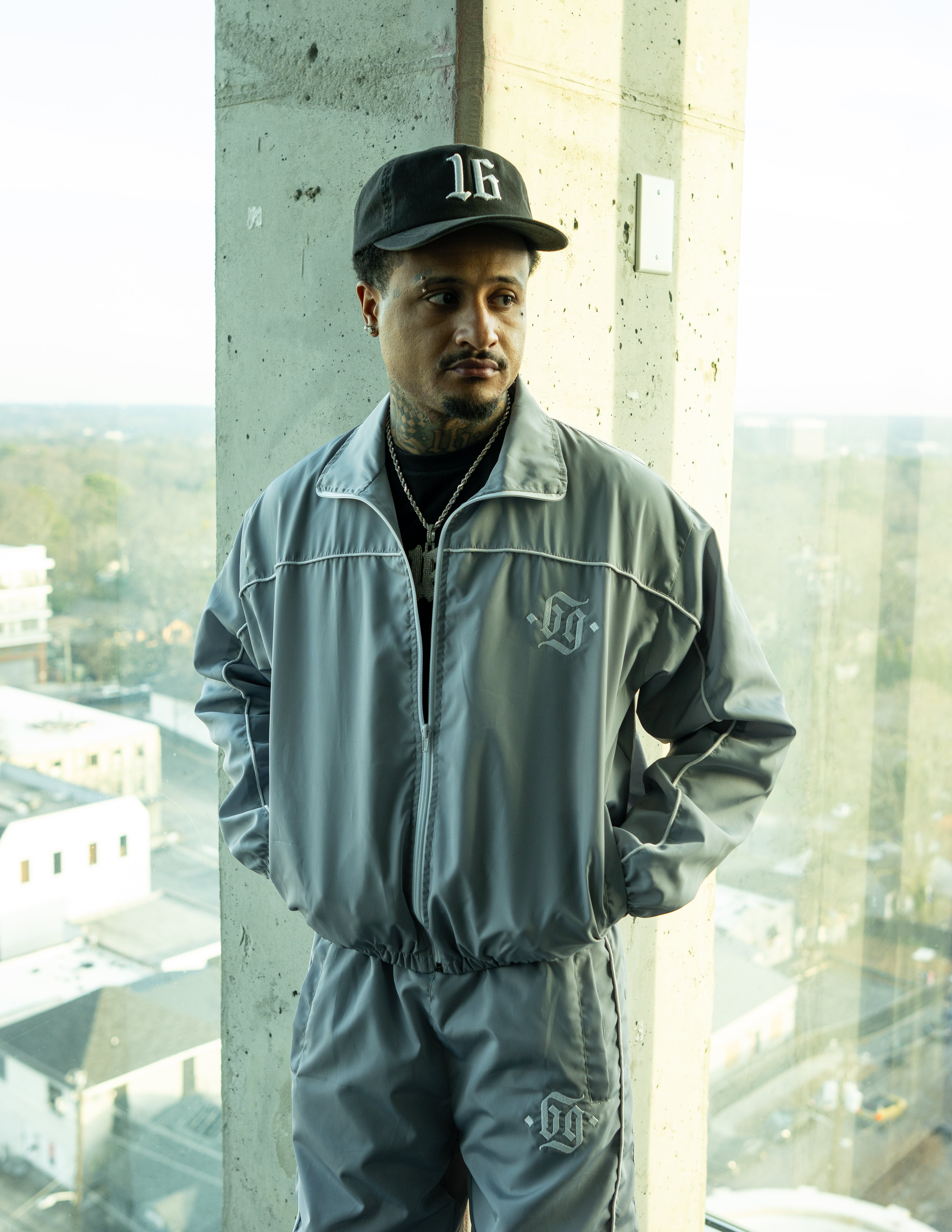 Windbreaker Set - Grey
